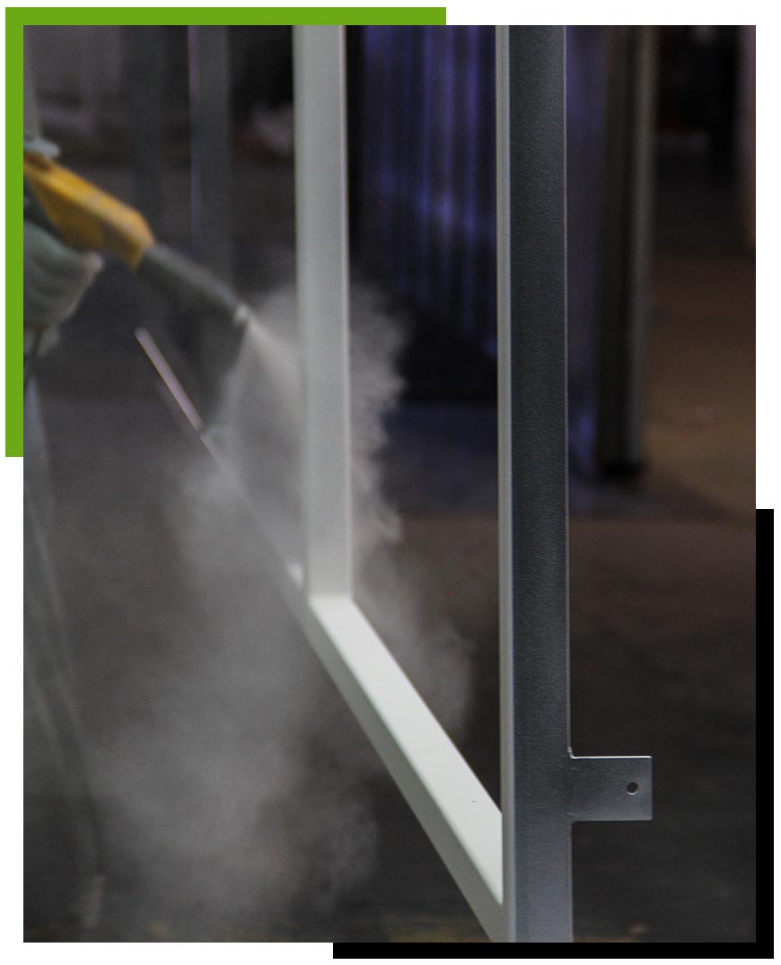 verniciatura a polvere verzinc